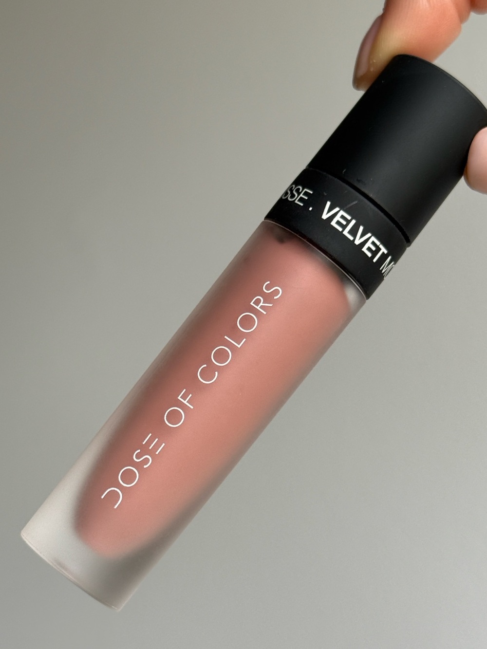 Dose of Colors Velvet Mousse Lipstick "Plush"